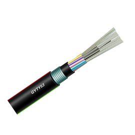 품질  6 Core Outdoor Fiber Optic Cable Single Mode For Direct Buried with PE outer sheath 공장