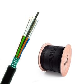 품질  Loose Tube Stranded GYTS Outdoor Aerial  Duct 24 Core Single Mode Fiber Optic Cable 공장