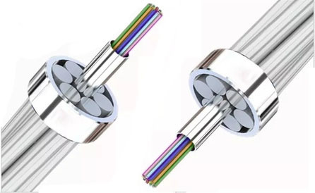 품질  48 Core Outdoor Aerial ACS Armoured OPGW(Optical fiber composite overhead ground wire) Fiber Optic Cable 공장