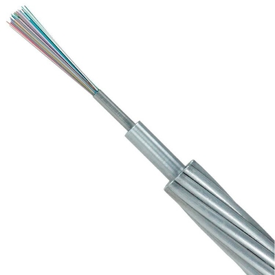 맞춤형 알루미늄 클래드 스틸 OPGW 광섬유 케이블 FTTH FTTB FTTX 네트워크 설치