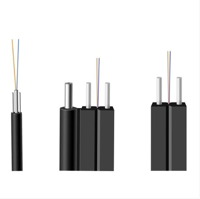 야외 섬유 단일 모드 G. 657A1 G. 657A2 광섬유 FTTH 드롭 케이블