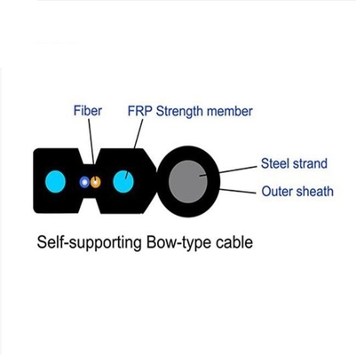 FTTH 드롭 파이버 자부장 광 케이블
