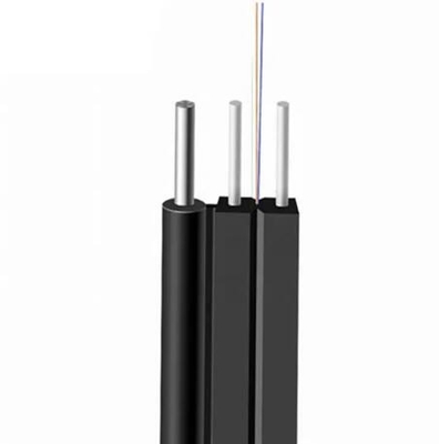 광섬유 항공 광 케이블 강제 철강 FTTX FTTH FTTR 드롭 광섬유 케이블