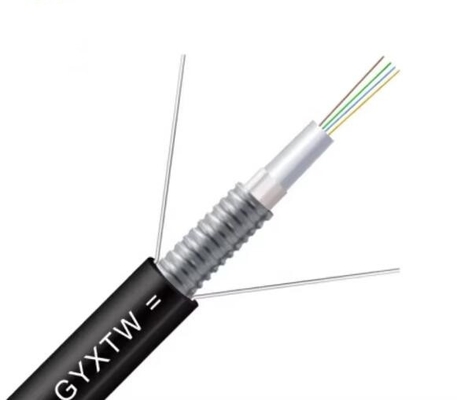 6 코어 멀티모드 모델 야외 장갑 GYXTW 광섬유 케이블