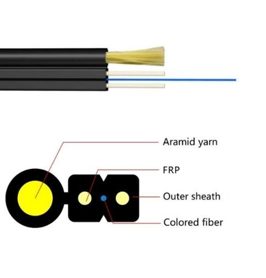FTTH 드롭 케이블 1fo G657A 광섬유 케이블