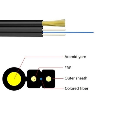 FTTH 드롭 케이블 1 코어 G657A2 G657A1 광섬유 케이블
