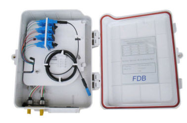 FTTH 네트워크를 위한 아BS 섬유 배급 상자를 가진 16의 핵심 섬유 종료 상자