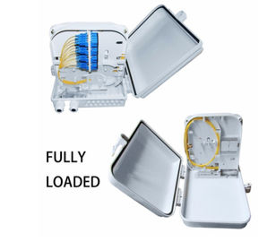 12 핵심 FTTH 광섬유 배급 상자 둥근 철사 물자 모양 디자인