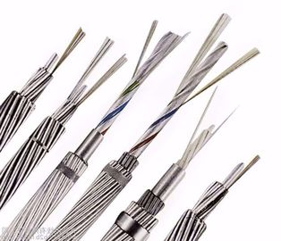 OPGW 광학 섬유 케이블 합성 머리 위 Gound 철사 20.0mm 케이블 직경