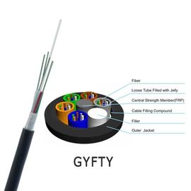 GYFTY 느슨한 튜브 비금속 및 비 기갑 야외 광섬유 케이블