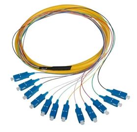 단순한 SC/APC 단일 모드 광섬유 떠꺼머리/쌍신회로 코드 유형 OEM
