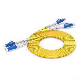 10PCS/bag sC /UPC-sC/UPC 단순한 싱글모드 광섬유 접속 코드 심플렉스 3.0mm FTTH 광섬유 잠바