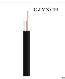 LSZH 덮개 실내 광섬유 케이블 케블라 얀 소재 강도 부재 -FTTH 케이블