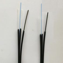 가벼운 방수 LSZH / PVC는 FTTH 네트워크 실내 드롭 케이블을 입힙니다