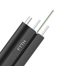 PVC 또는 LSZH는 조가선 프트스 드롭 케이블 광섬유를 입힙니다