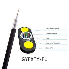 중앙 느슨한 튜브 GYFXTY 6 코어 Ofc 케이블 비금속 및 비장갑