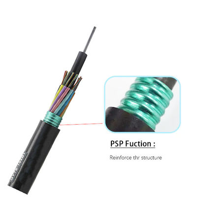 GYTS with water-blocking tape 36 72 96 Core Armored Fiber Optic Cable 통신장비 연결용