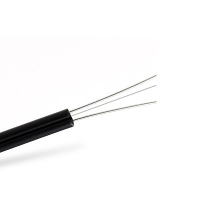 실내 광섬유 케이블 1 핵심 G657A1 섬유 FRP LSZH 덮개 드롭 케이블 FTTH 드롭 케이블