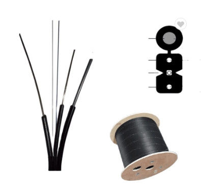 GJYXCH FTTH 하락 케이블 단일 모드 숫자 8 광섬유 케이블 G657A1fiber 편평한 cbale